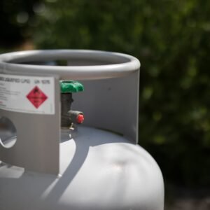Outdoor gas tank